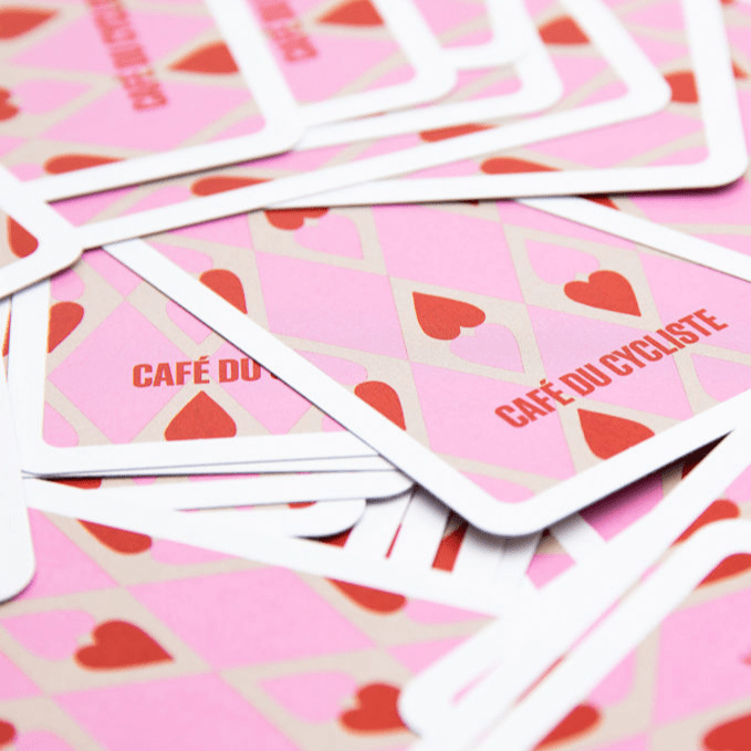 Café du Cycliste Deck of Cards Rosa Unclassified
