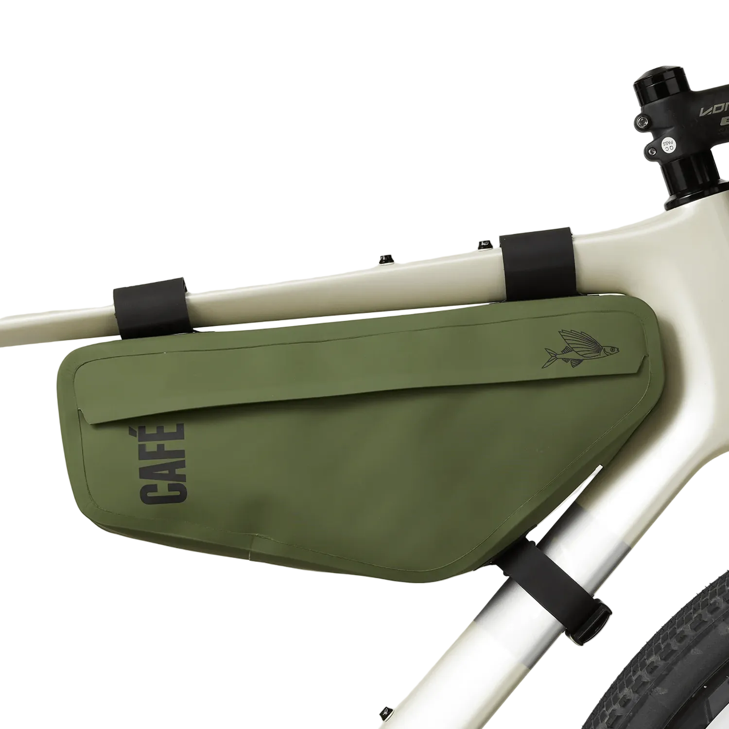 Café du Cycliste Frame Bag Khaki – Bici