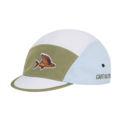 Café du Cycliste Gravel Summer Cap Khaki/Ice Blue / S Unclassified