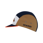 Café du Cycliste Gravel Summer Cap Navy White Beige / S Apparel - Clothing - Riding Caps