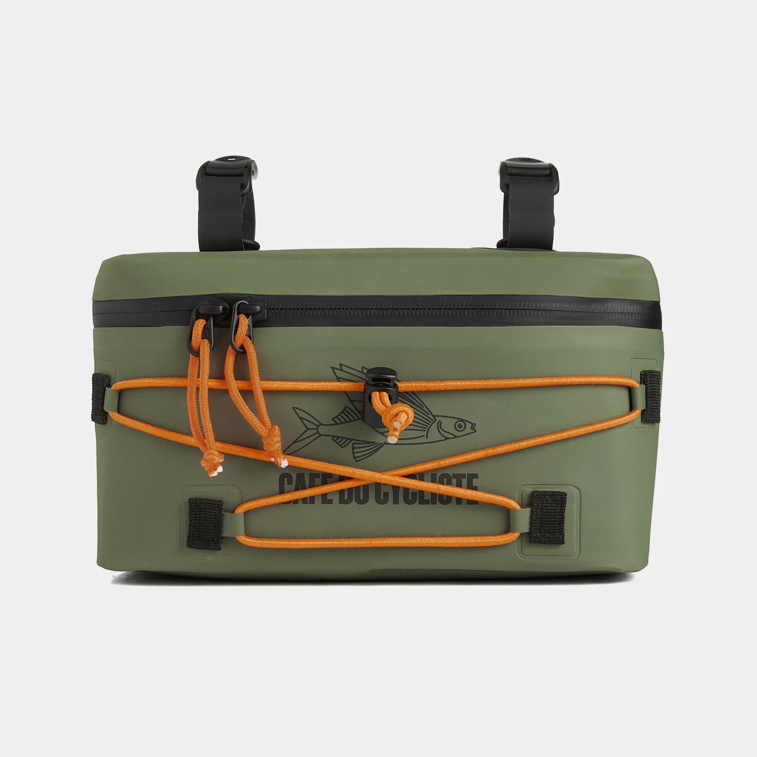 Café du Cycliste Handlebar Bag Khaki Accessories - Bags - Handlebar Bags