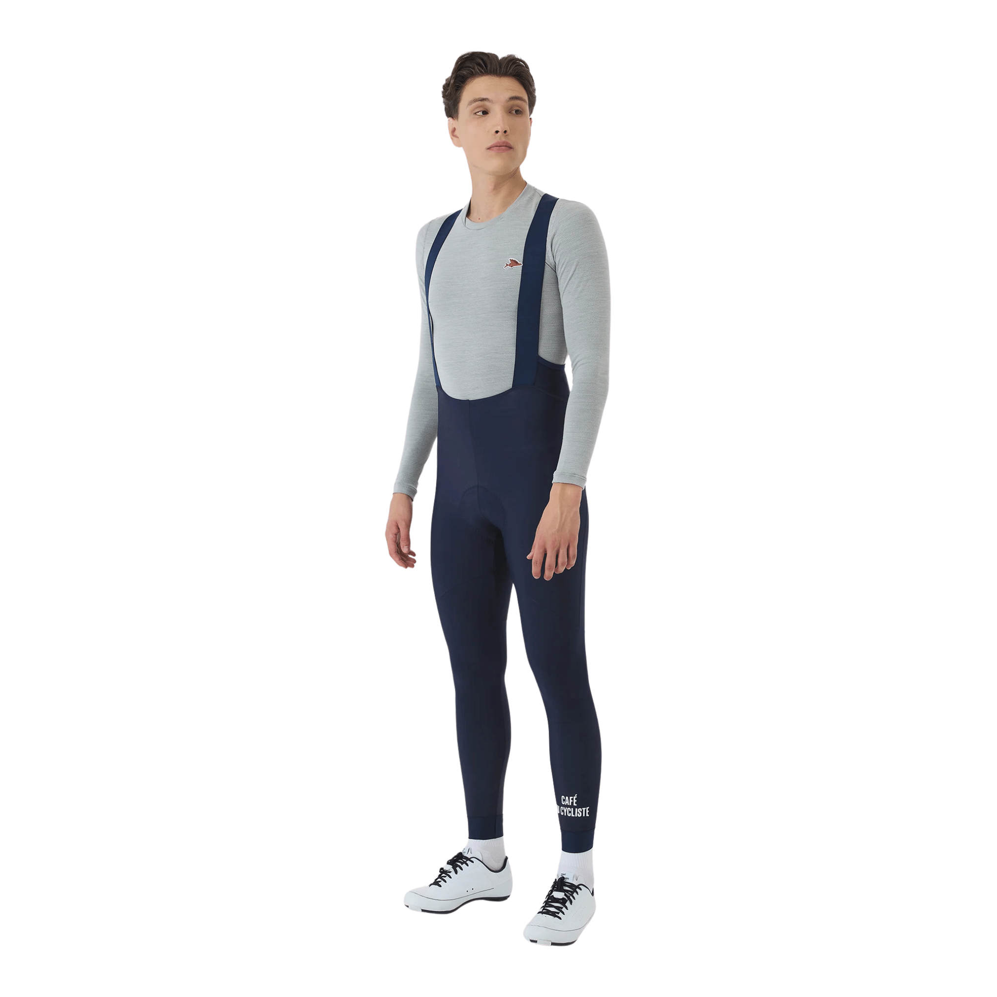 Café du Cycliste Men's Carmen LS Base Layer Apparel - Clothing - Men's Base Layers