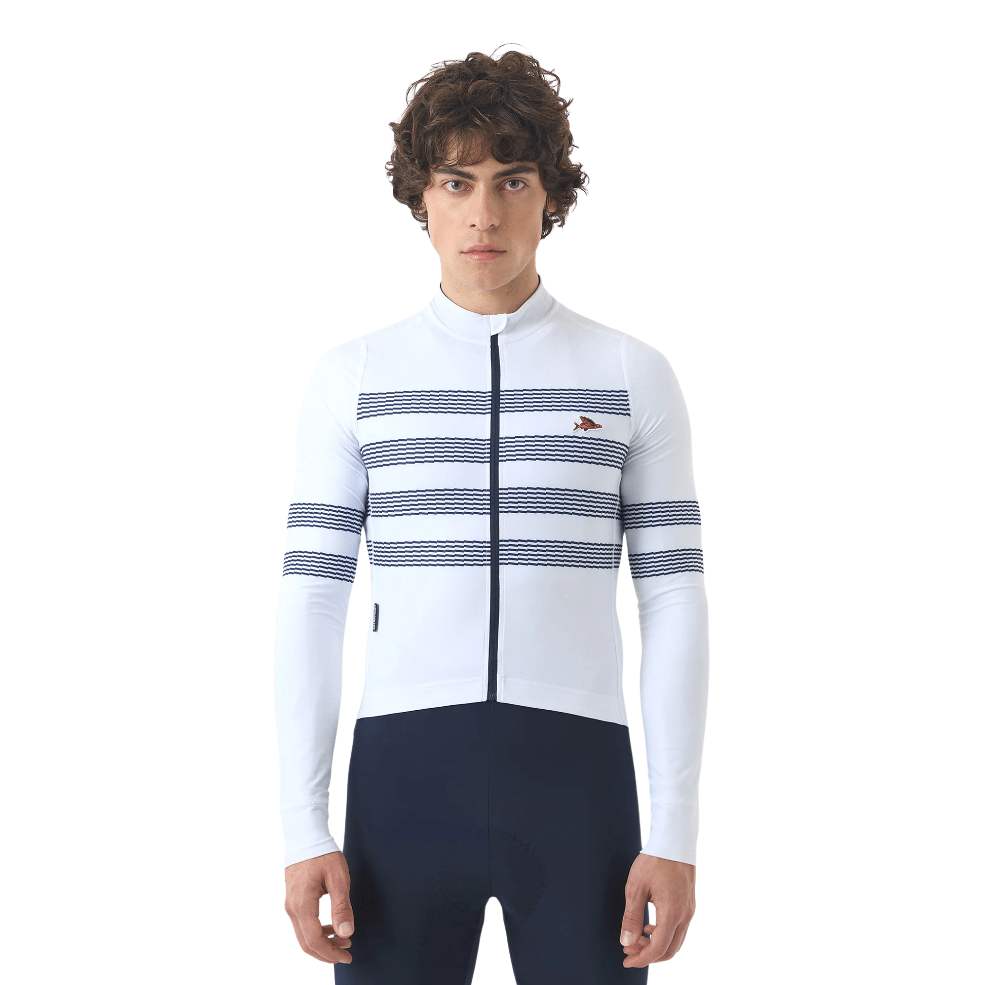 Café du Cycliste Men's Charlie LS Jersey Apparel - Clothing - Men's Jerseys - Road