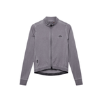Café du Cycliste Men's Charlie LS Jersey Cold Dye Charcoal / XXS Apparel - Clothing - Men's Jerseys - Road