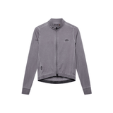 Café du Cycliste Men's Charlie LS Jersey Cold Dye Charcoal / XXS Apparel - Clothing - Men's Jerseys - Road