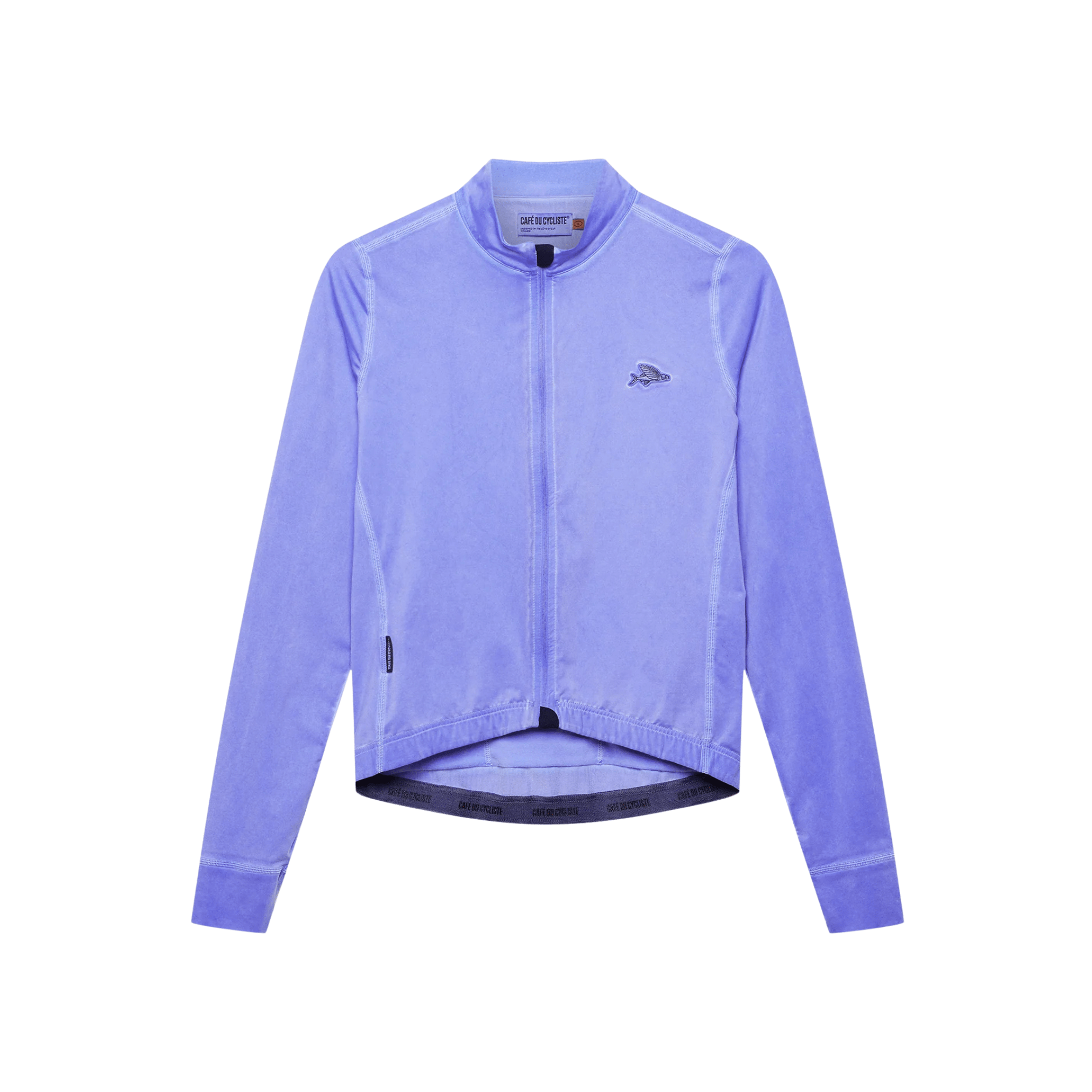 Café du Cycliste Men's Charlie LS Jersey Cold Dye Verbena / XXS Apparel - Clothing - Men's Jerseys - Road