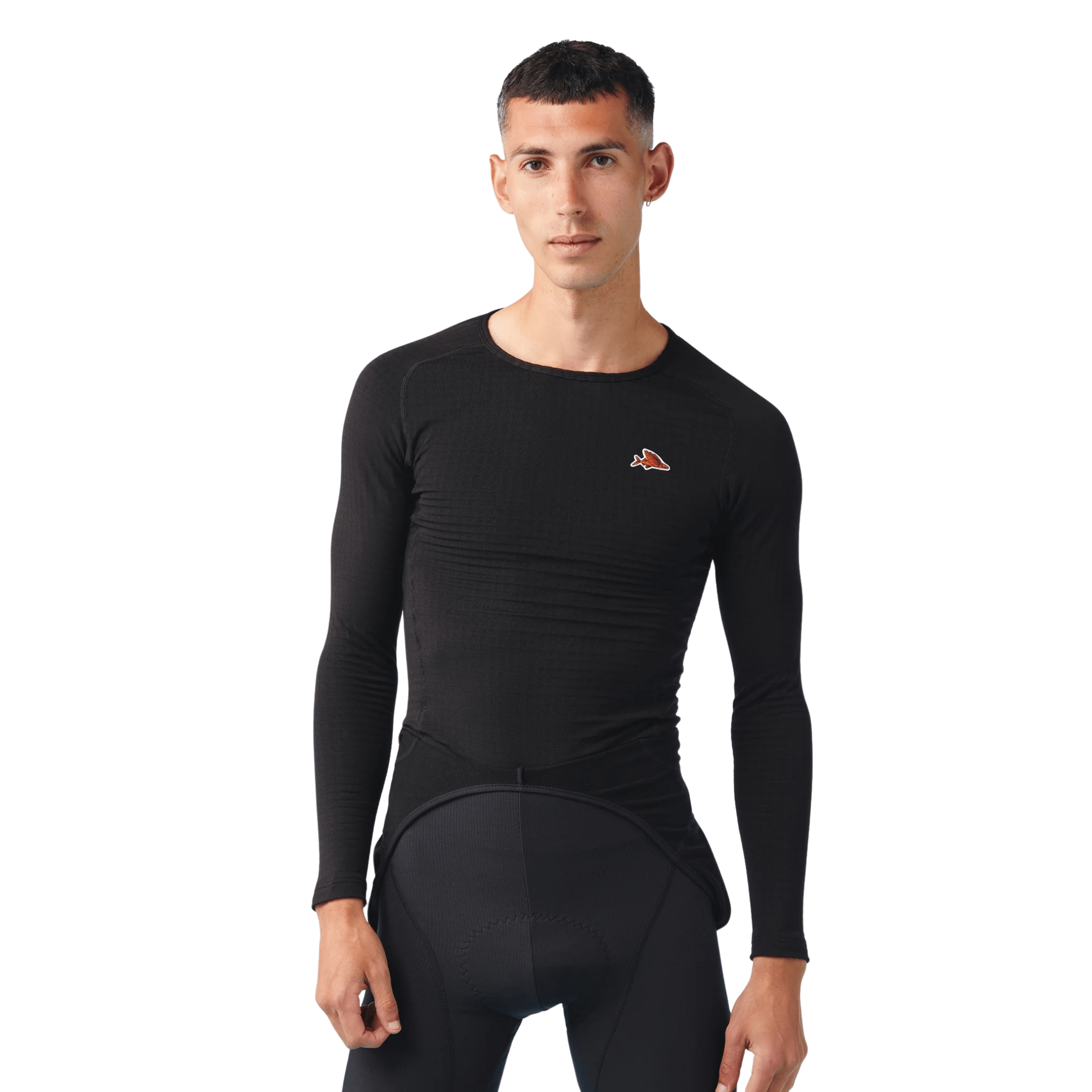 Café du Cycliste Men's Coline LS Base Layer Apparel - Clothing - Men's Base Layers