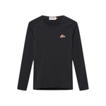 Café du Cycliste Men's Coline LS Base Layer Black / XS Apparel - Clothing - Men's Base Layers