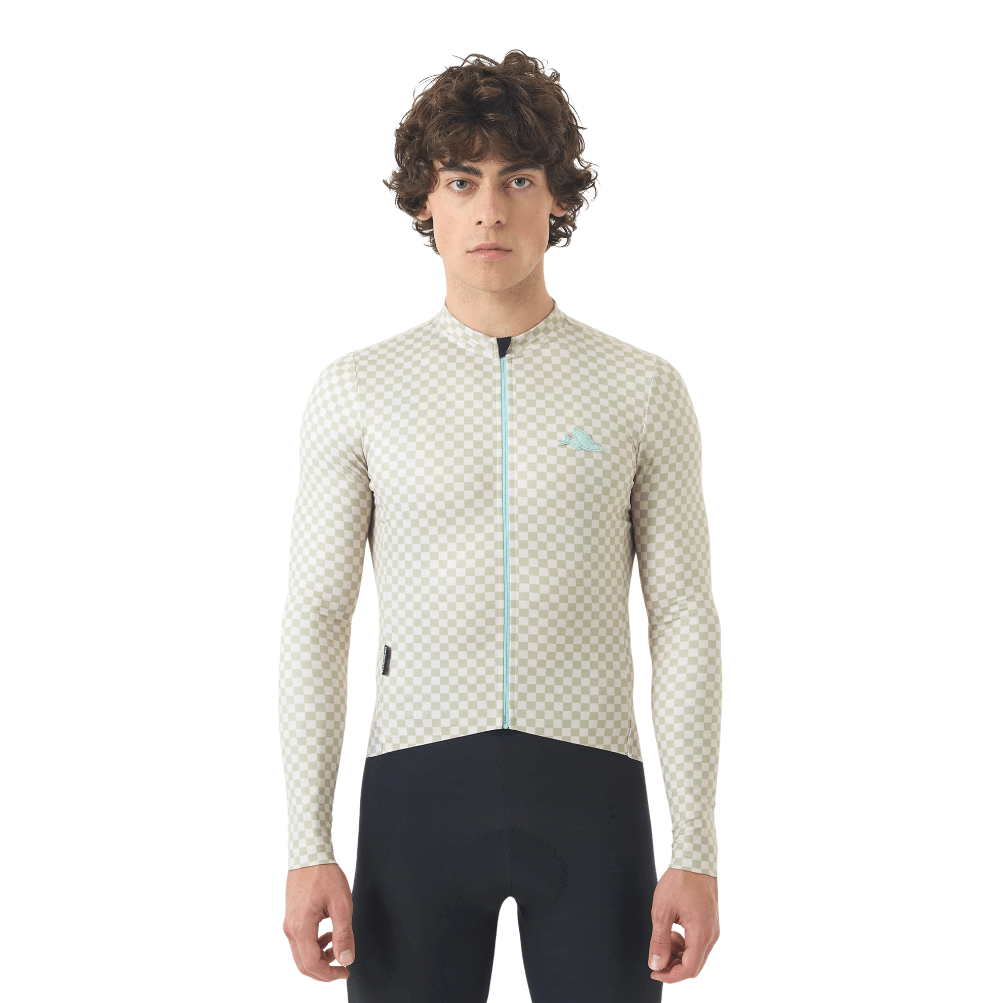 Café du Cycliste Men's Constance LS Jersey Apparel - Clothing - Men's Jerseys - Road