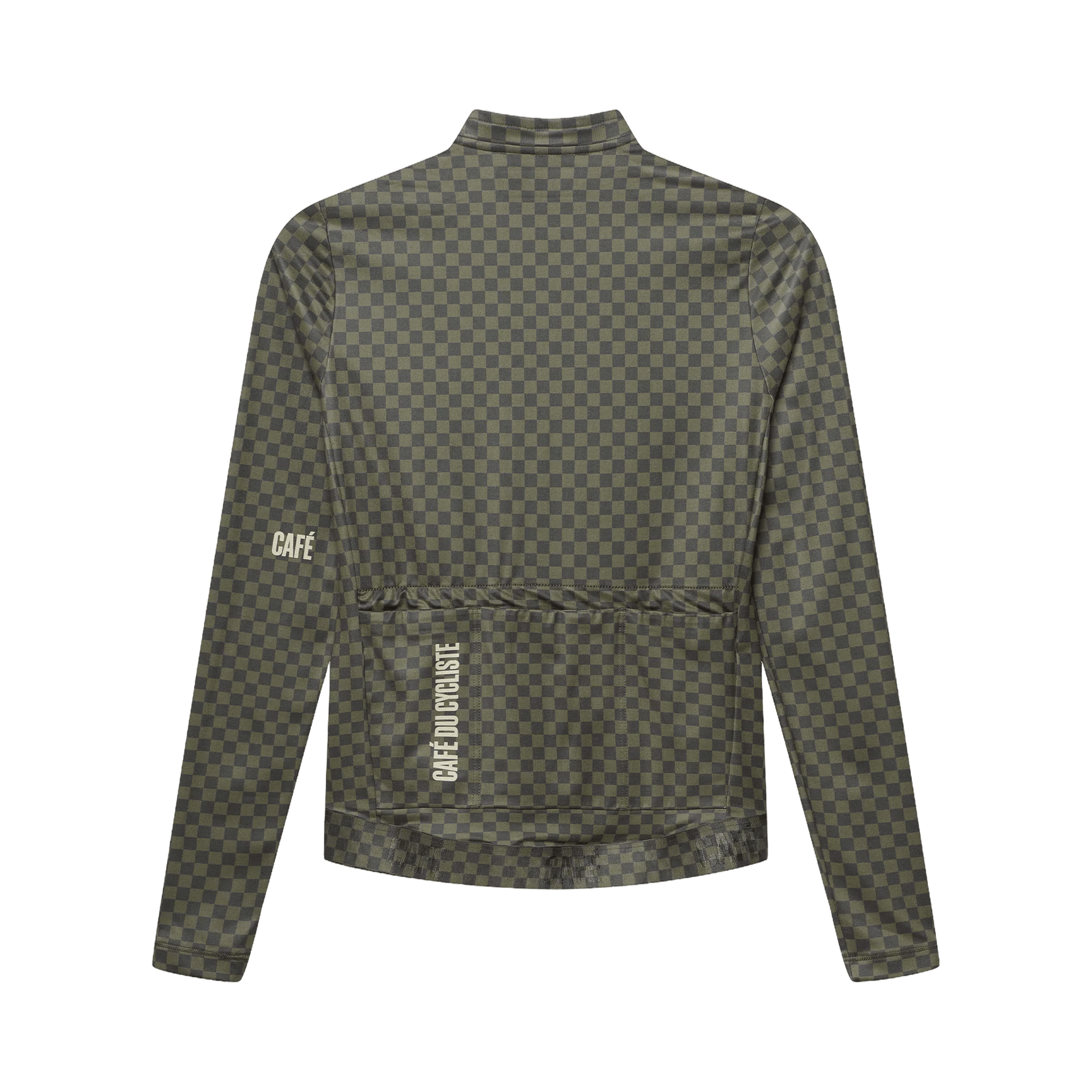 Café du Cycliste Men's Constance LS Jersey Apparel - Clothing - Men's Jerseys - Road