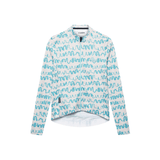 Café du Cycliste Men's Constance LS Jersey Pearl Grey Deep Water / XXS Apparel - Clothing - Men's Jerseys - Road