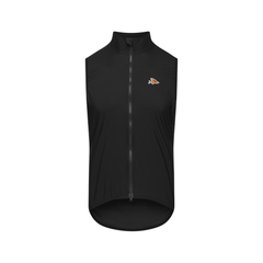 Café du Cycliste Men's Edith Gilet Windproof Black / XS Apparel - Clothing - Men's Vests
