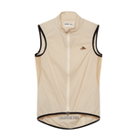 Café du Cycliste Men's Edith Gilet Windproof Chalk / XS Apparel - Clothing - Men's Vests