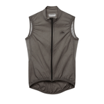 Café du Cycliste Men's Edith Gilet Windproof Cold Dye Charcoal / XS Apparel - Clothing - Men's Vests