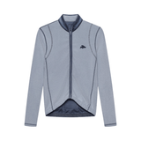 Café du Cycliste Men's Emilie LS Jersey Cold Dye Anthracite / XS Apparel - Clothing - Men's Jerseys - Road