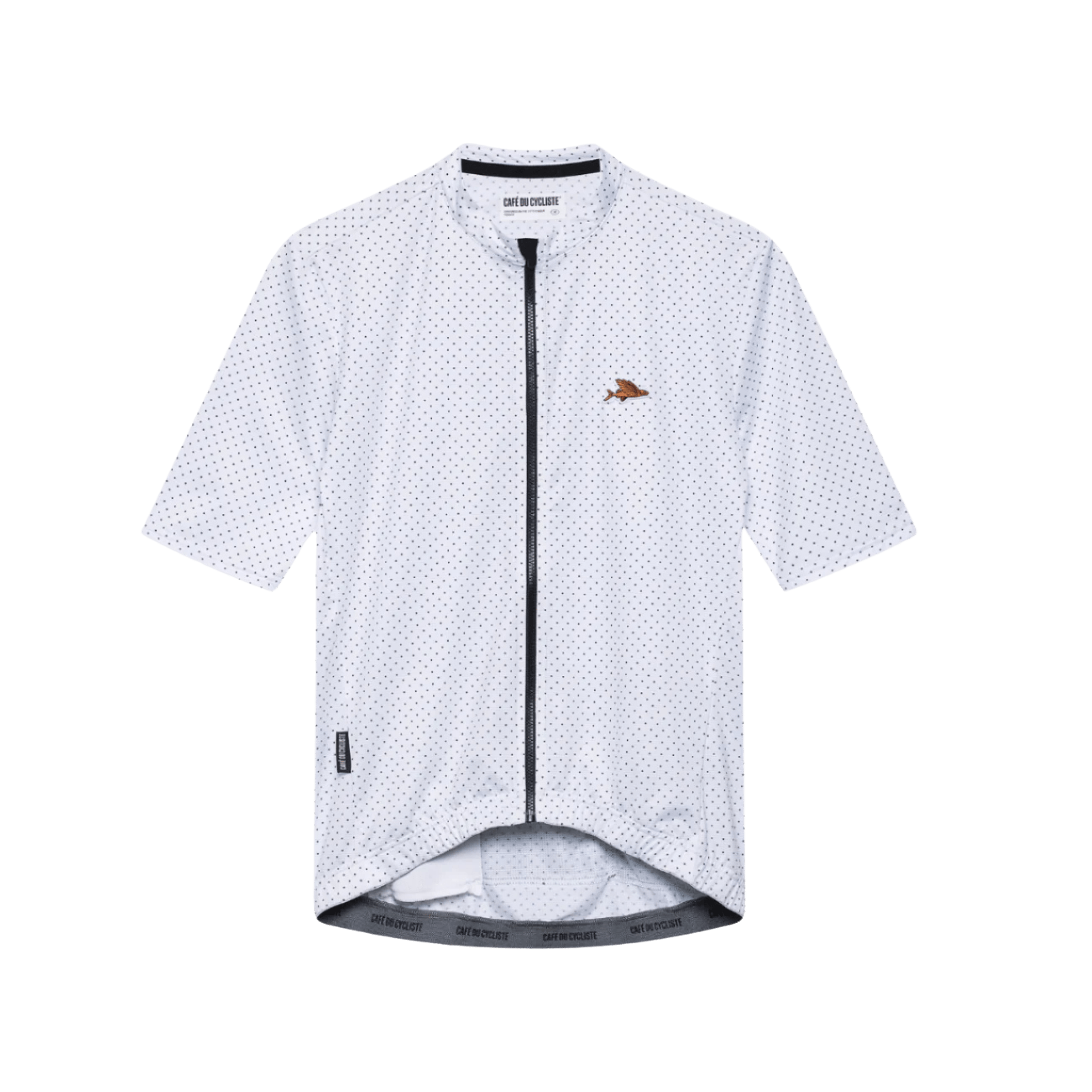 Café du Cycliste Men's Fleurette Jersey White / XS Apparel - Clothing - Men's Jerseys - Road