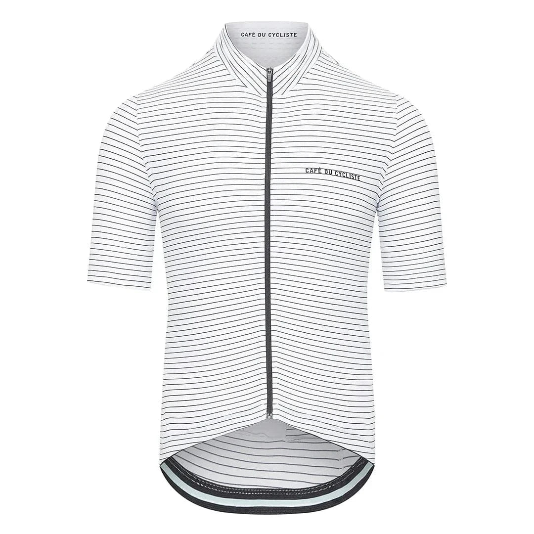 Café du Cycliste Men's Francine Jersey White / XS Apparel - Clothing - Men's Jerseys - Road