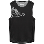 Café du Cycliste Men's Liliane Sleeveless Base Layer Dots Anthracite / XS Apparel - Clothing - Men's Base Layers