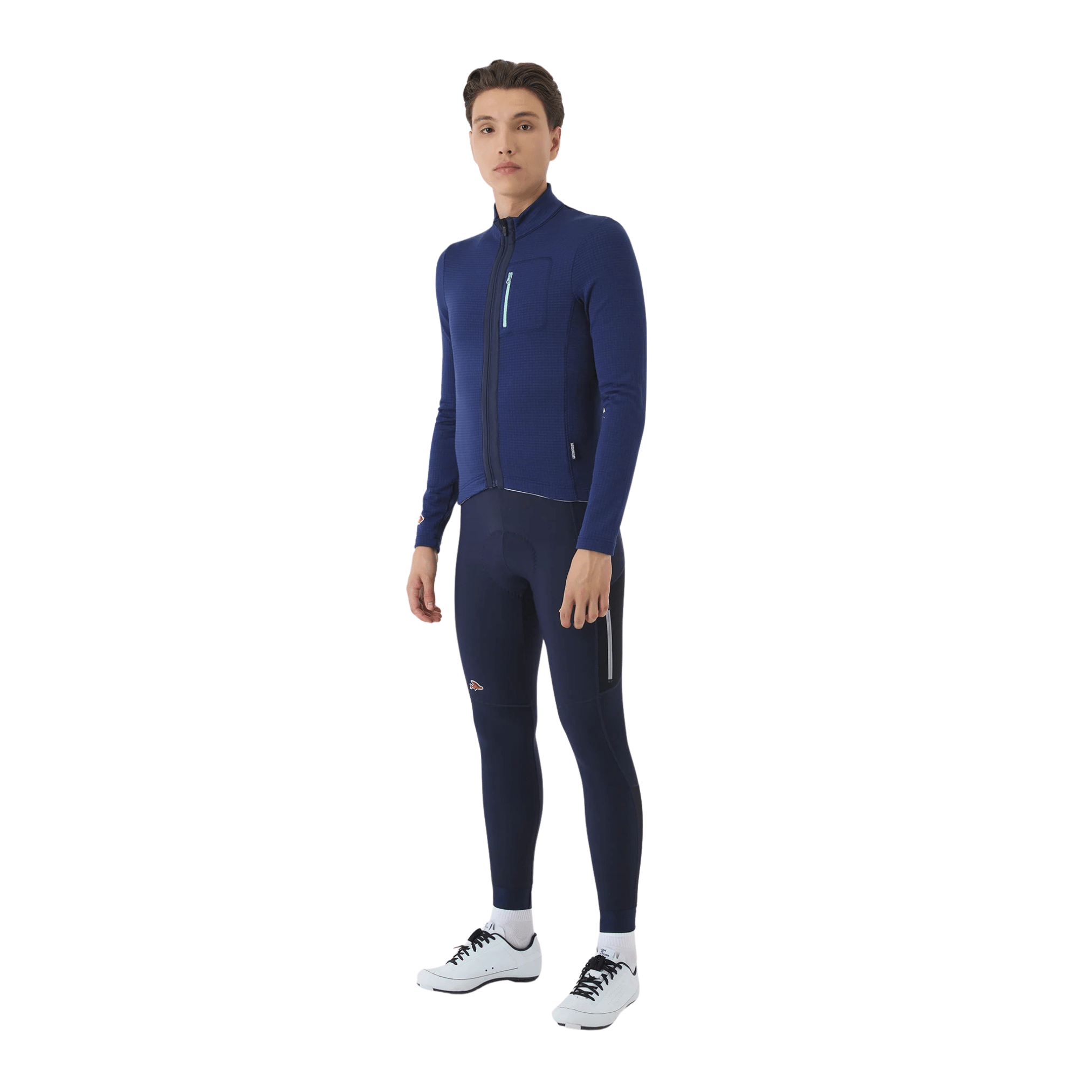 Café du Cycliste Men's Lorenne LS Jersey Apparel - Clothing - Men's Jerseys - Road