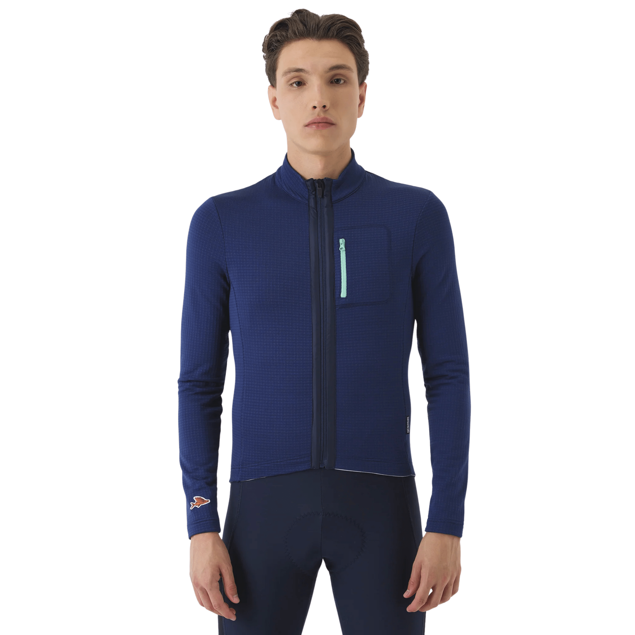 Café du Cycliste Men's Lorenne LS Jersey Apparel - Clothing - Men's Jerseys - Road