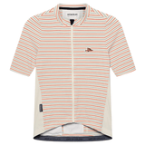 Café du Cycliste Men's Romy Jersey Chalk Fire / XS Apparel - Clothing - Men's Jerseys - Road