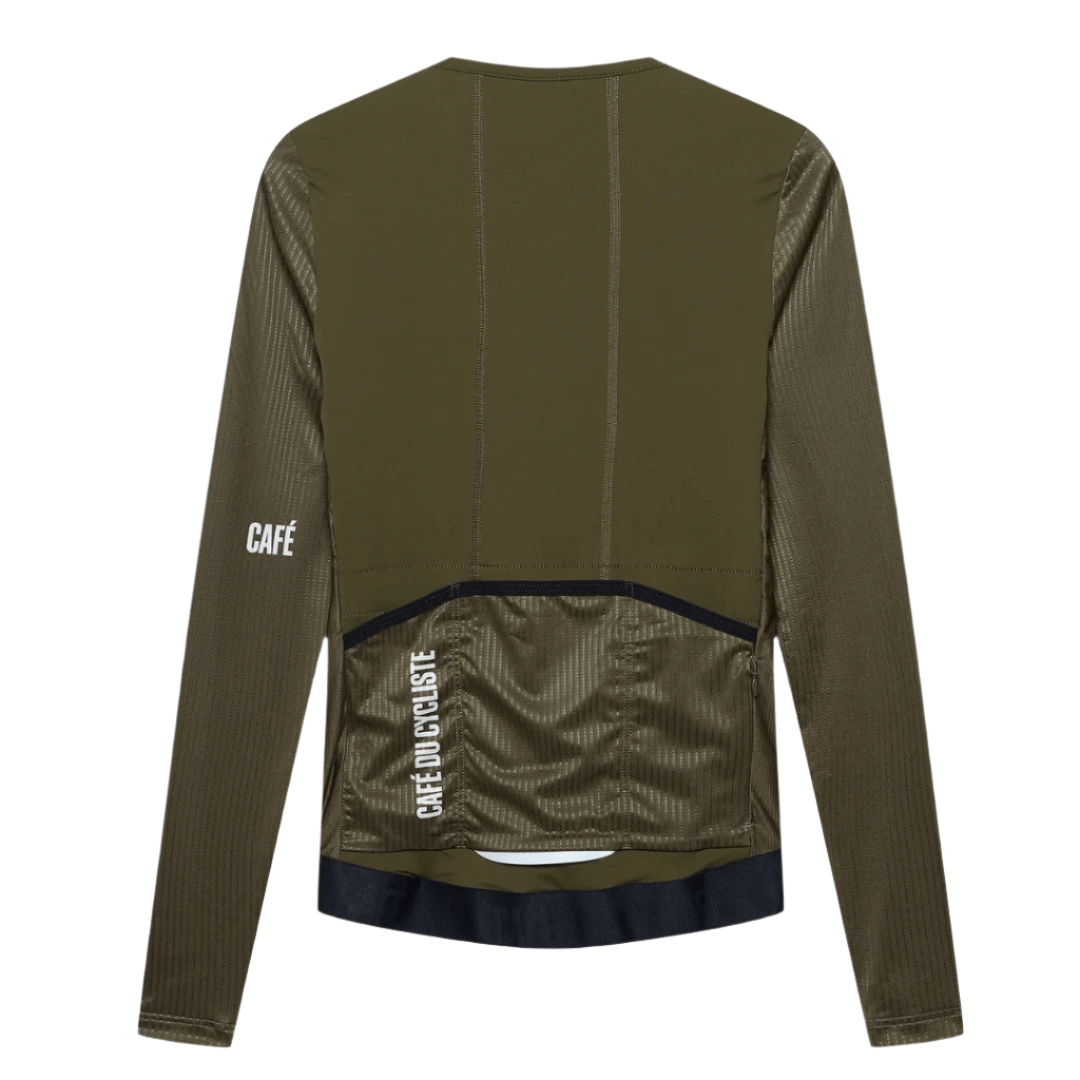 Café du Cycliste Men's Roxane Jersey Long Sleeve Apparel - Clothing - Men's Jerseys - Road