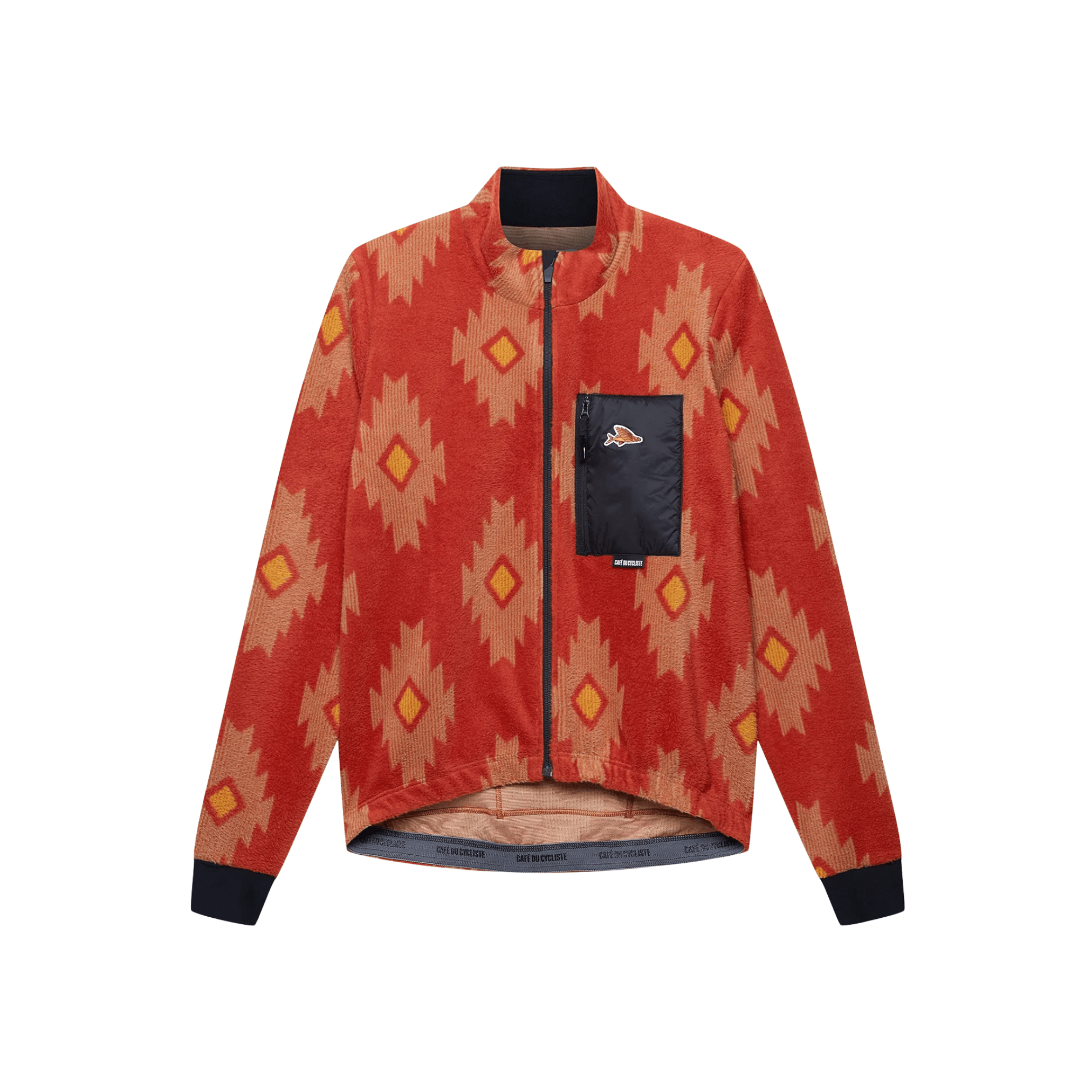 Café du Cycliste Men's Solange Jersey Anthracite Clay / XXS Apparel - Clothing - Men's Jerseys - Road