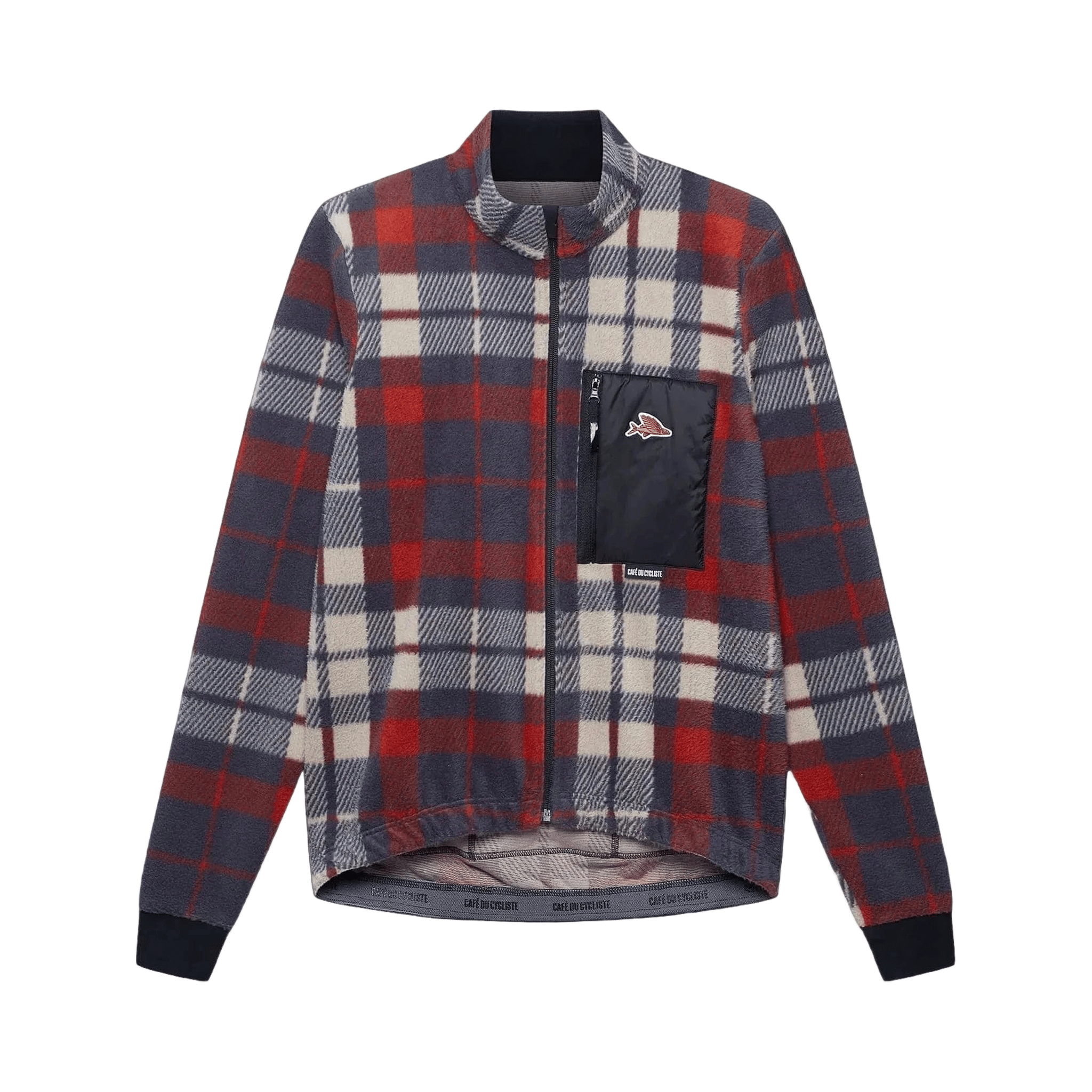 Café du Cycliste Men's Solange LS Jersey Anthracite Clay / XXS Apparel - Clothing - Men's Jerseys - Road