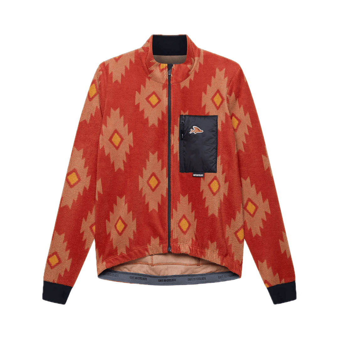 Café du Cycliste Men's Solange LS Jersey Clay Sandstone / XXS Apparel - Clothing - Men's Jerseys - Road