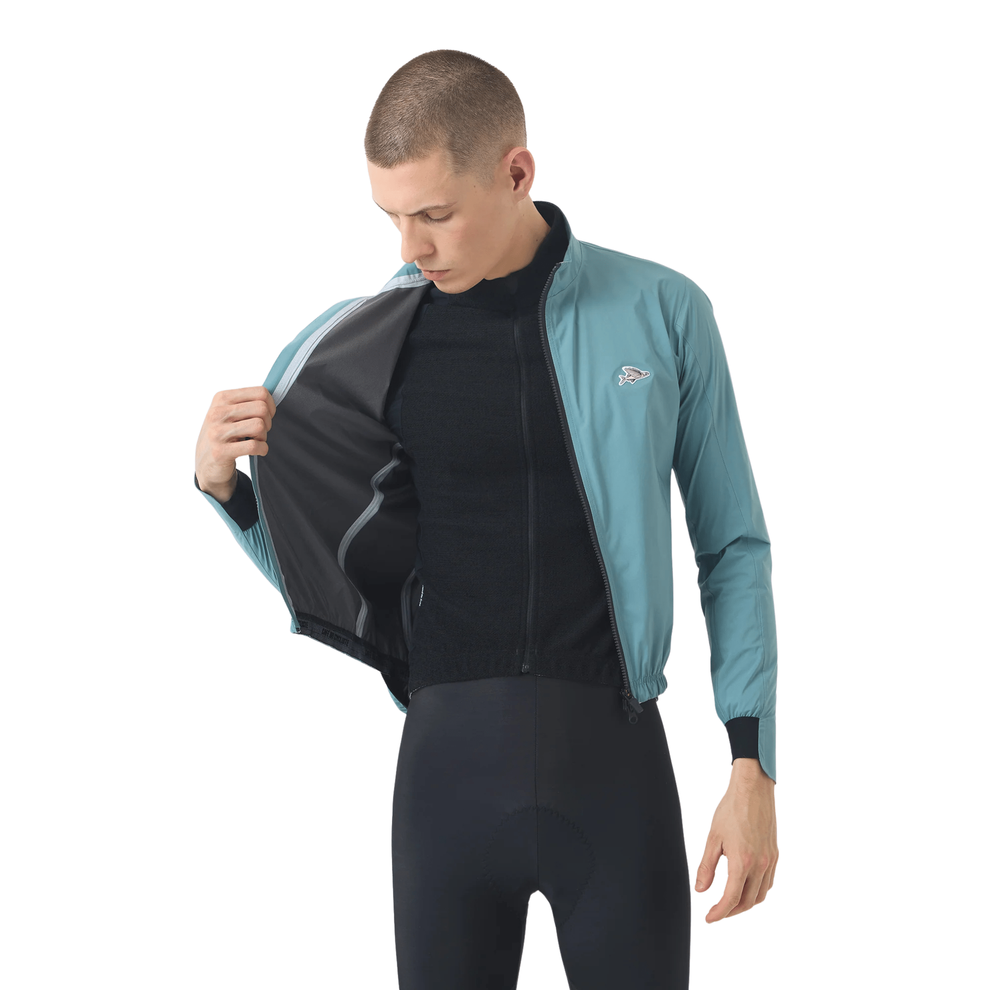 Café du Cycliste Men's Suzette Waterproof Jacket Apparel - Clothing - Men's Jackets - Road