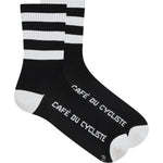 Café du Cycliste Skate Socks White on Black / S Unclassified