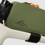 Café du Cycliste Top Tube Bag Khaki Accessories - Bags - Top Tube Bags