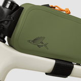 Café du Cycliste Top Tube Bag Khaki Accessories - Bags - Top Tube Bags