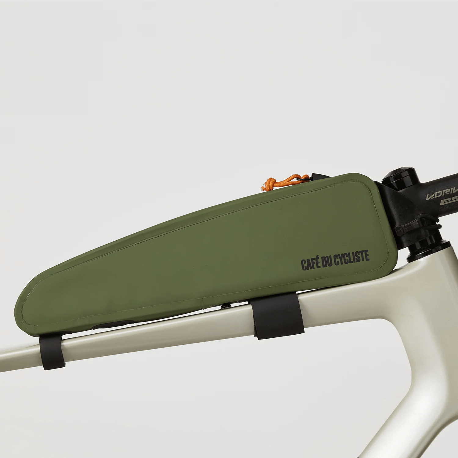 Café du Cycliste Top Tube Bag Khaki Accessories - Bags - Top Tube Bags