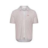 Café du Cycliste Unisex Claudine Jersey Oyster Grey Vichy / XS Apparel - Clothing - Men's Jerseys - Road