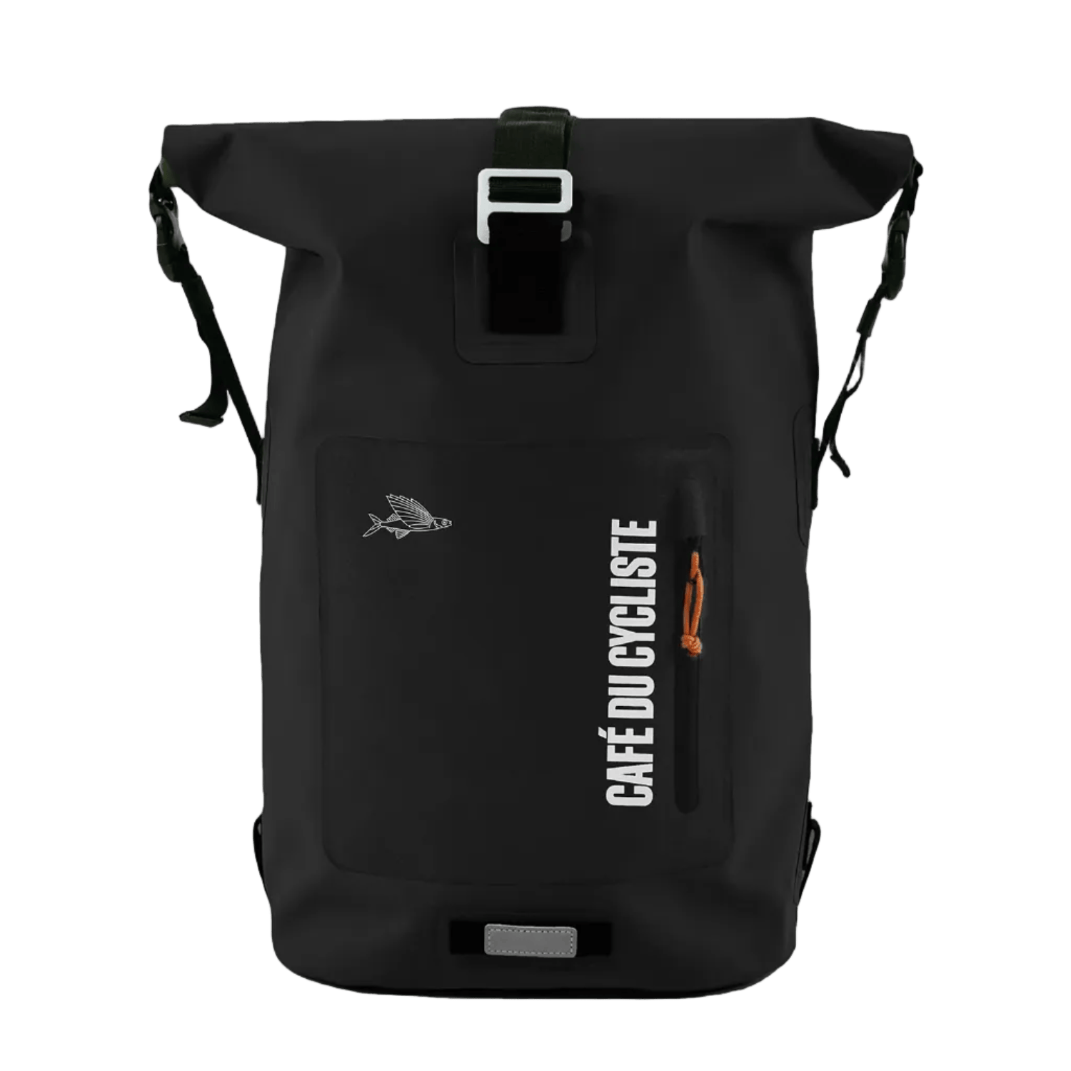 Café du Cycliste Waterproof Backpack Black Accessories - Bags - Backpacks