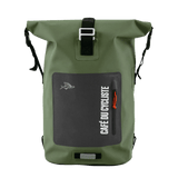 Café du Cycliste Waterproof Backpack Khaki Accessories - Bags - Backpacks