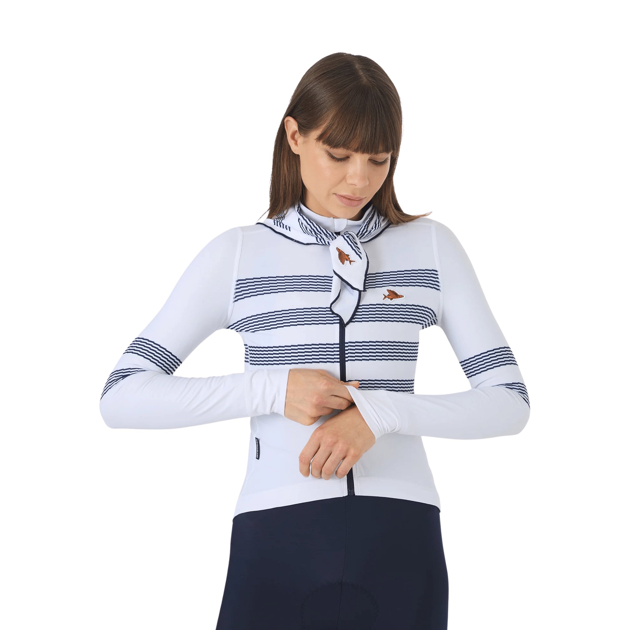 Café du Cycliste Women's Charlie LS Jersey Apparel - Clothing - Women's Jerseys - Road