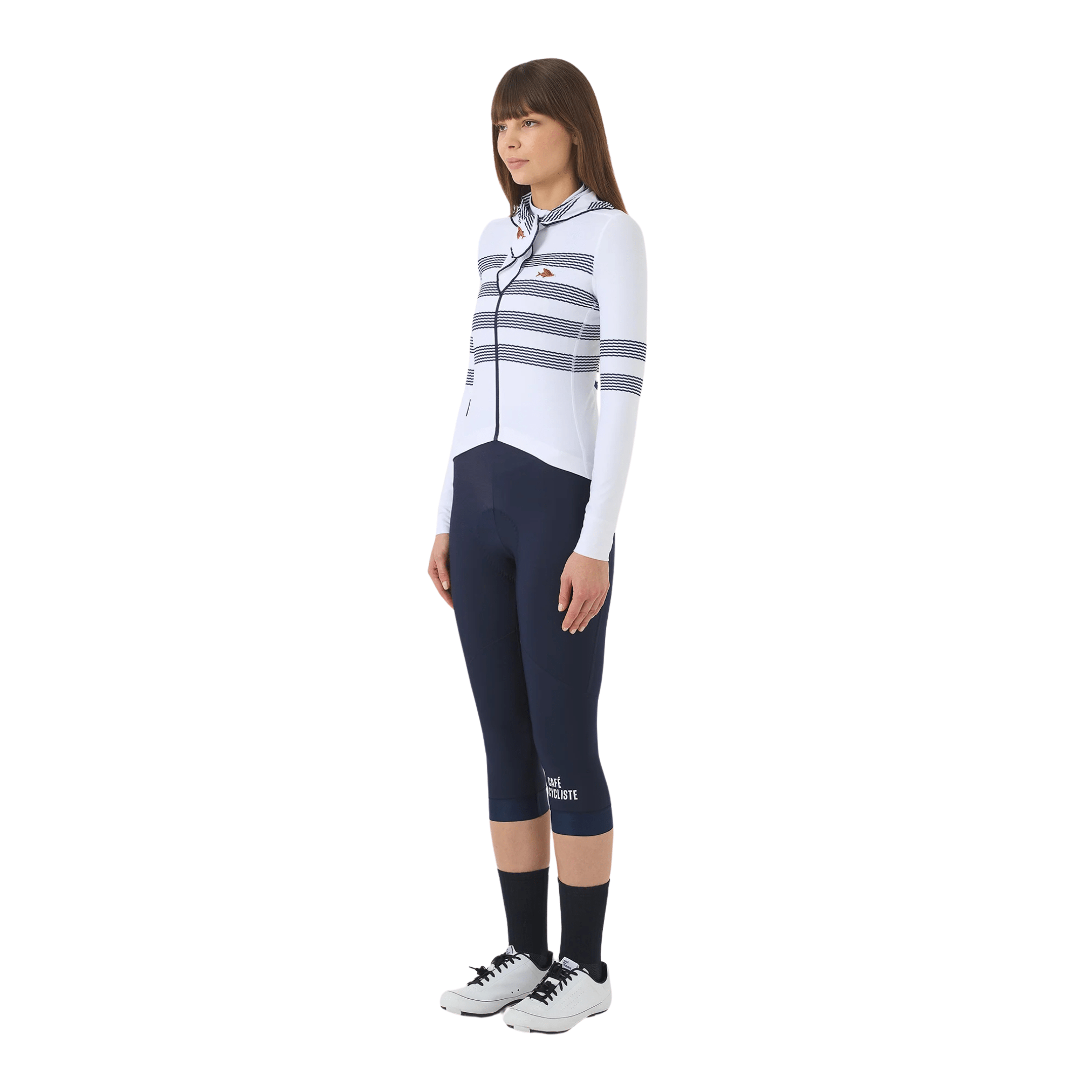 Café du Cycliste Women's Charlie LS Jersey Apparel - Clothing - Women's Jerseys - Road