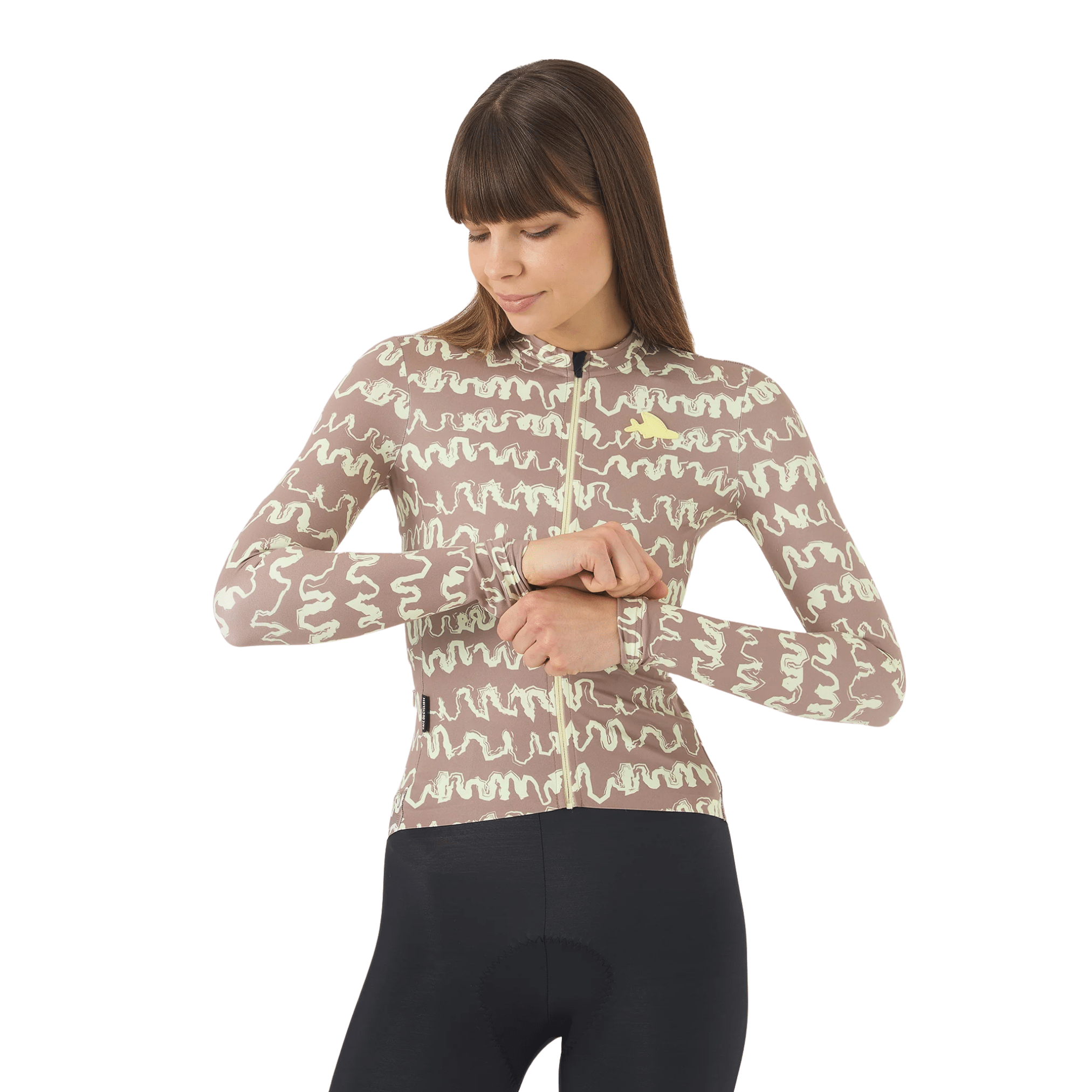 Café du Cycliste Women's Constance LS Jersey Apparel - Clothing - Women's Jerseys - Road