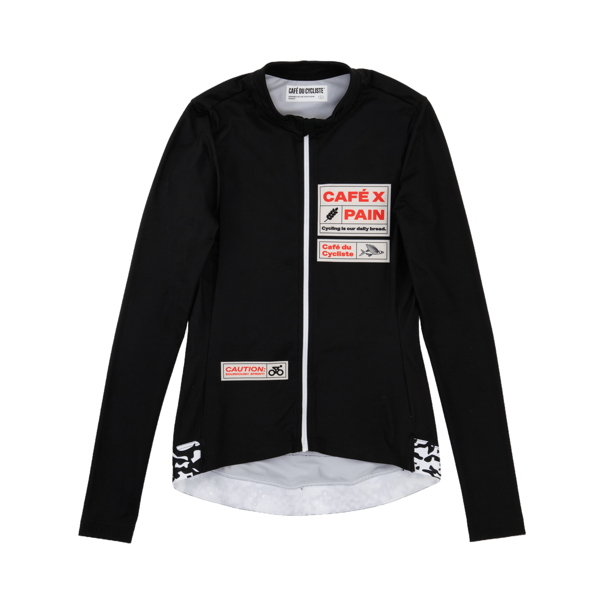 Café du Cycliste Women's Constance Pain LS Jersey Apparel - Clothing - Women's Jerseys - Road