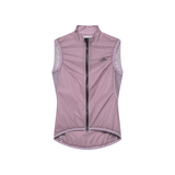 Café du Cycliste Women's Edith Windproof Gilet Cold Dye Mineral Pink / XXS Apparel - Clothing - Women's Vests
