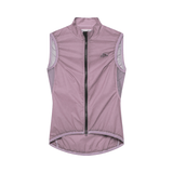 Café du Cycliste Women's Edith Windproof Gilet Cold Dye Mineral Pink / XXS Apparel - Clothing - Women's Vests
