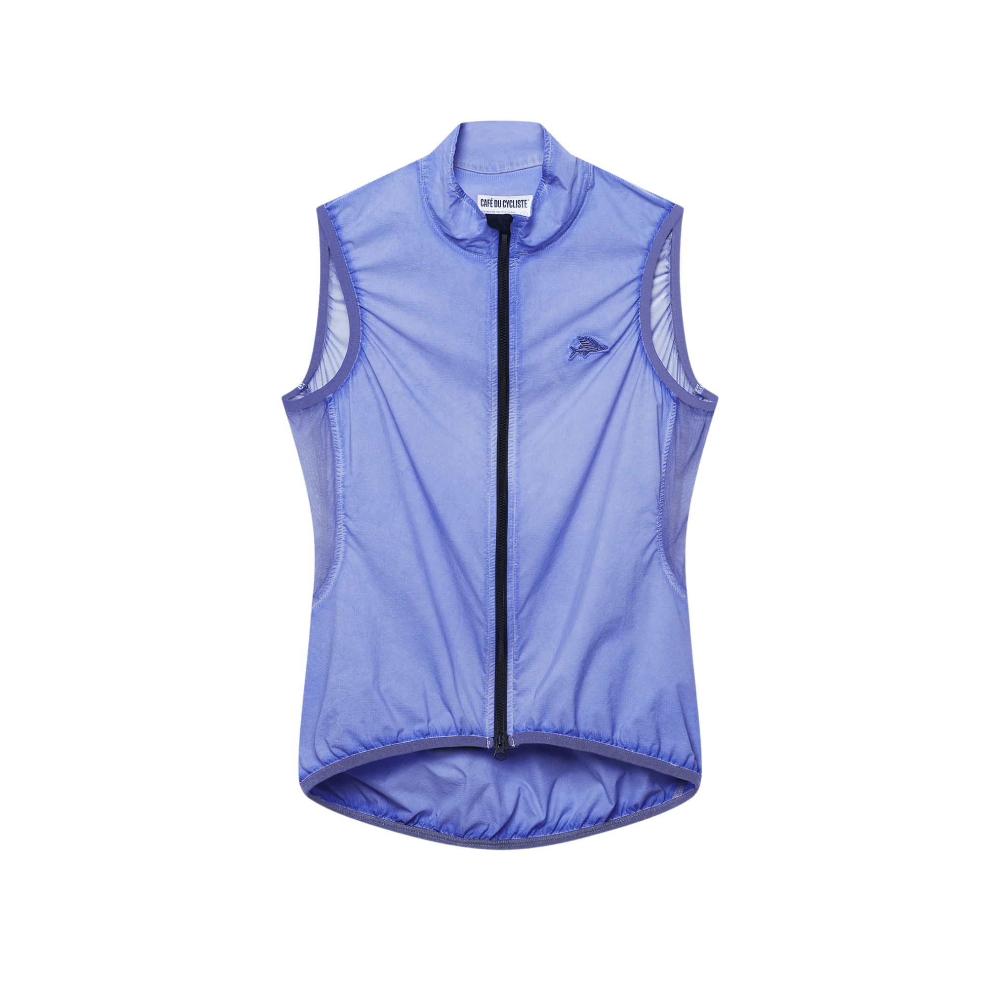 Café du Cycliste Women's Edith Windproof Gilet Cold Dye Verbena / XS Apparel - Clothing - Women's Vests