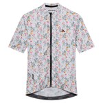 Café du Cycliste Women's Fleurette Jersey Orange Blossom White / XS Apparel - Clothing - Women's Jerseys - Road