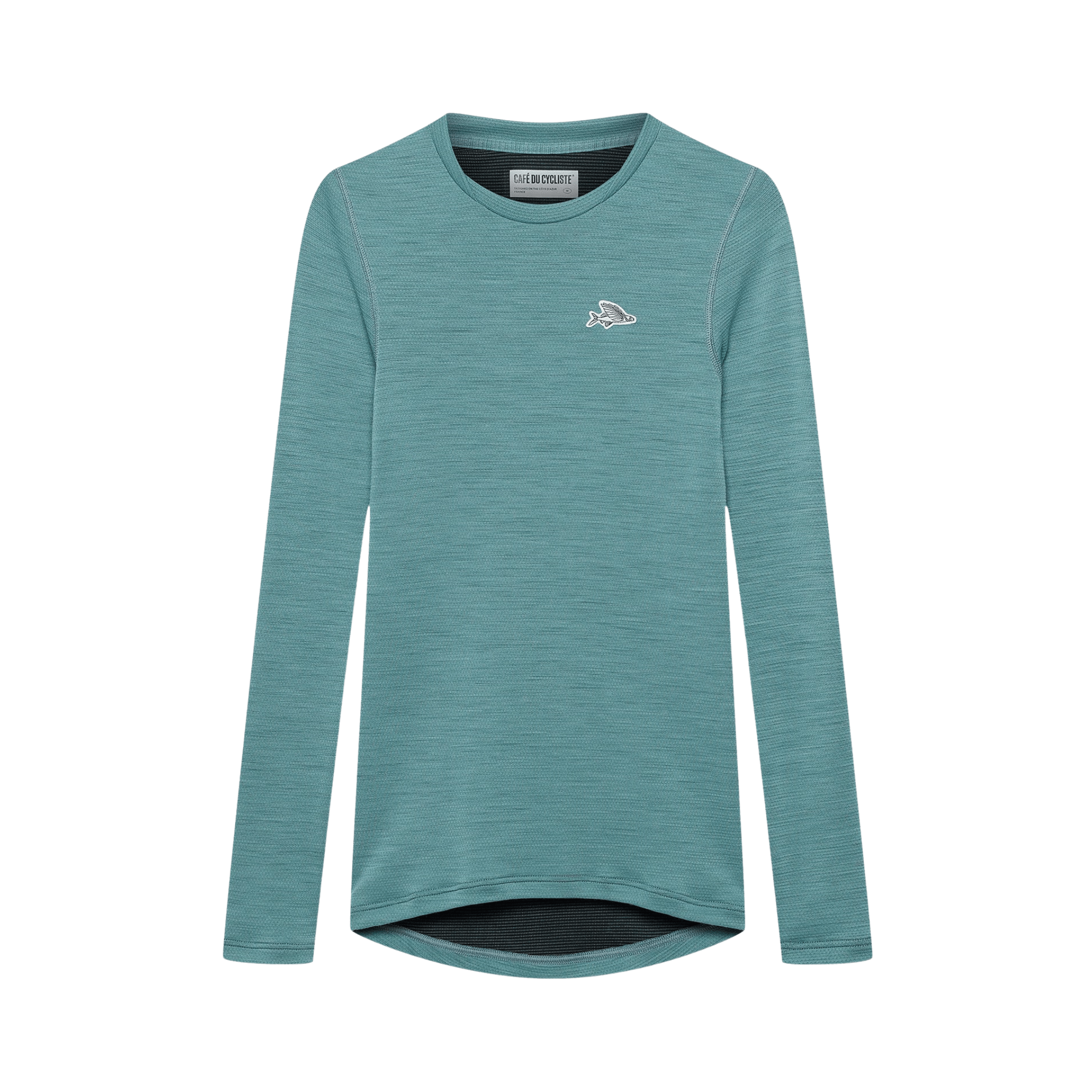 Café du Cycliste Women's Judith LS Base Layer Deep Water / XS Apparel - Clothing - Women's Base Layers