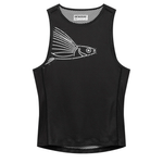 Café du Cycliste Women's Liliane Sleeveless Base Layer Anthracite / XS Apparel - Clothing - Women's Base Layers