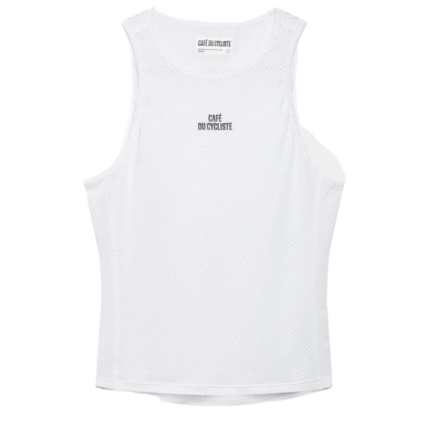 Café du Cycliste Women's Liliane Sleeveless Base Layer White / XXS Apparel - Clothing - Women's Base Layers