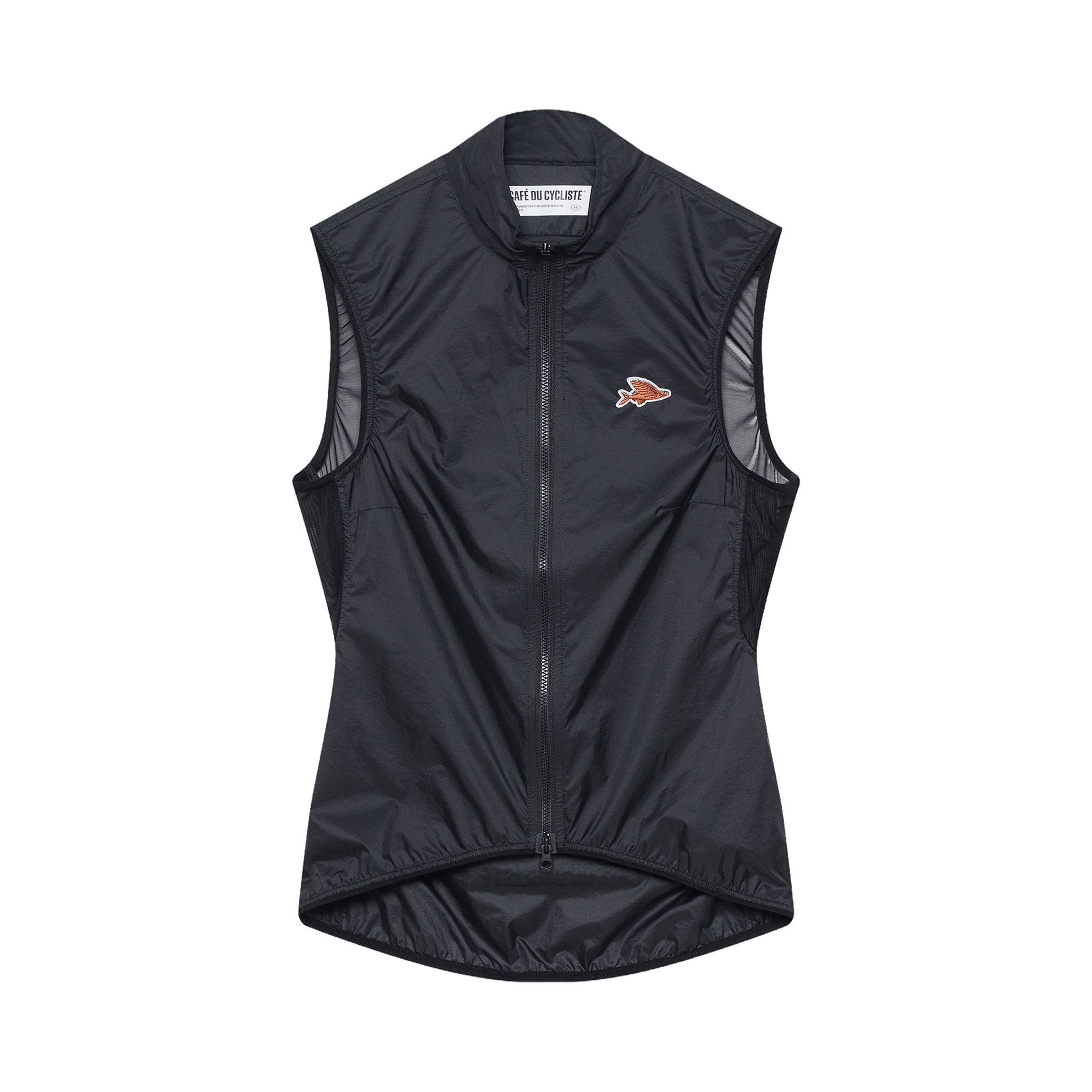 Café du Cycliste Women's Lina Windproof Gilet Black / XXS Apparel - Clothing - Women's Vests