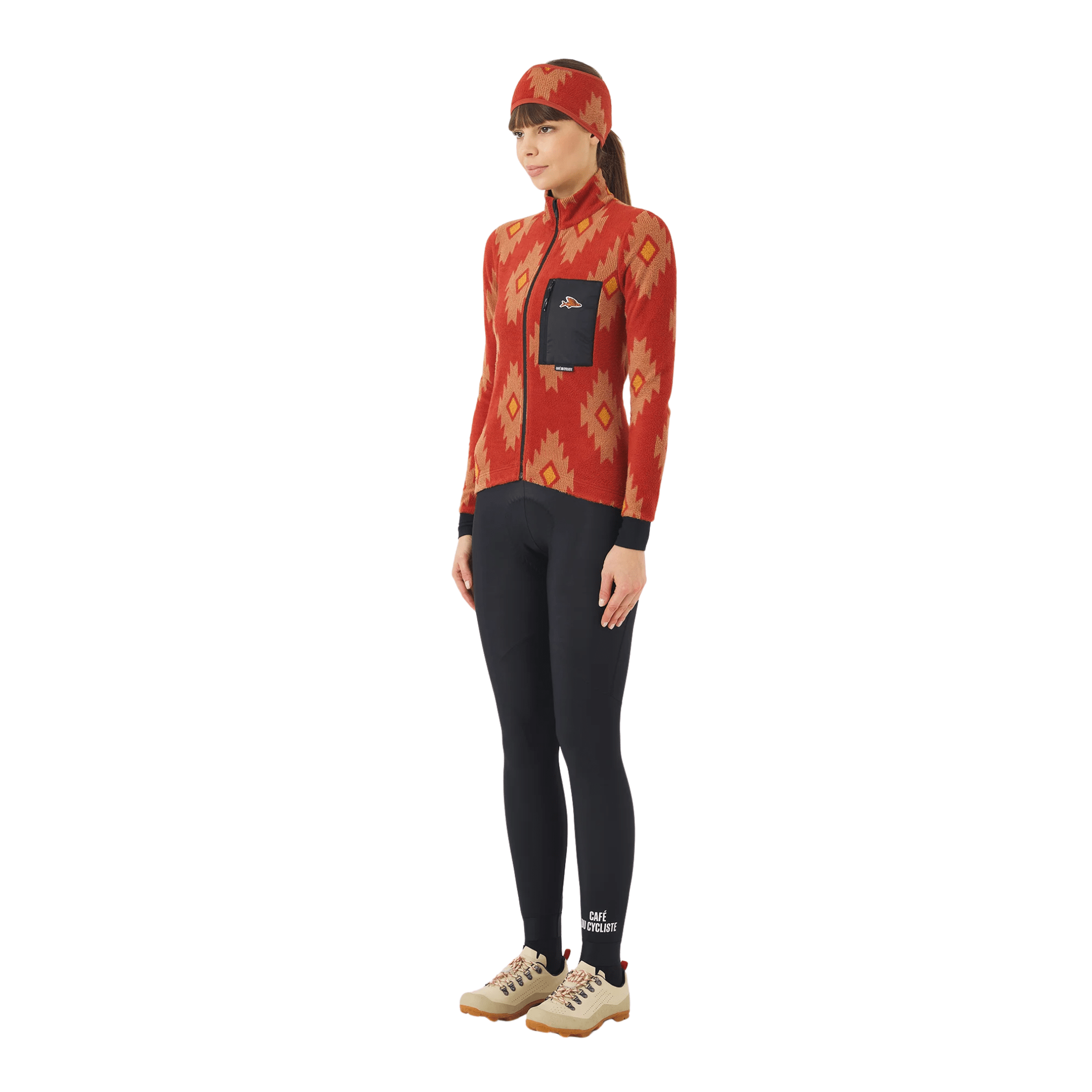 Café du Cycliste Women's Solange LS Jersey Apparel - Clothing - Women's Jerseys - Road
